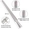 Ring Sizer Tool Including Ring Mandrel & Ring Sizer Guage, 4 Sizes Ring Measurement Stick Metal Mandrel & Finger Sizing Measuring Tool Set for Jewelry Making Measuring